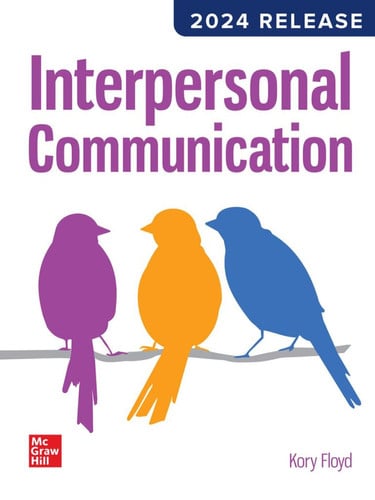 Cover of Interpersonal Communication: 2024 Release