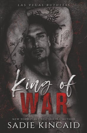 Cover of King of War: A Dark Mafia Romance (Las Vegas Ruthless)