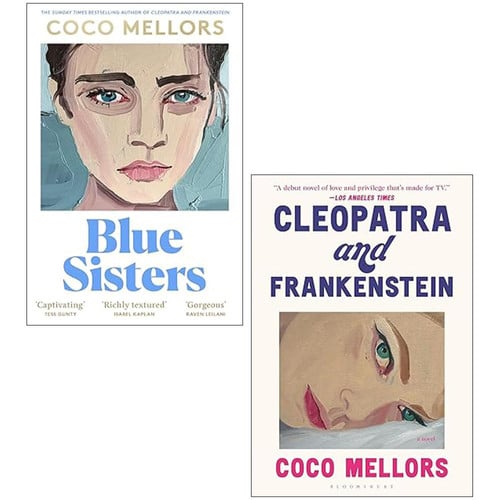 Cover of Coco Mellors 2 Books Collection Set (Blue Sisters, Cleopatra and Frankenstein)
