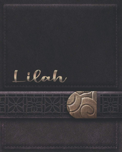 Cover of LILAH JOURNAL GIFTS: Novelty Lilah Present - Perfect Personalized Lilah Gift (Lilah Notebook)