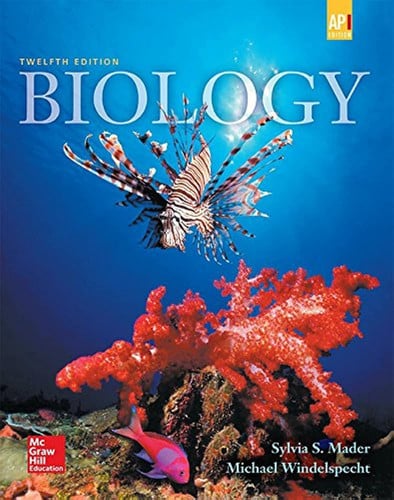 Cover of Mader, Biology, 2016, 12e (Reinforced Binding) Student Edition