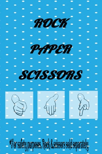 Cover of Rock Paper Scissors Notebook
