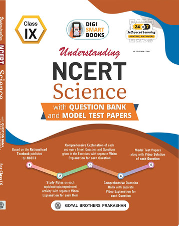 Cover of DIGI SMART BOOKS Understanding NCERT Science for Class 9 (NCERT Books)