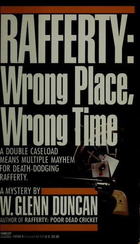 Cover of Rafferty: Wrong Place, Wrong Time