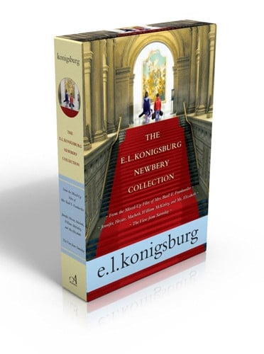 Cover of The E.L. Konigsburg Newbery Collection (Boxed Set) From the Mixed-Up Files of Mrs. Basil E. Frankweiler; Jennifer, Hecate, Macbeth, William McKinley, and Me, Elizabeth; The View From Saturday