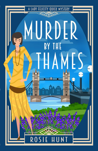 Cover of Murder by the Thames: A 1920s Cozy Mystery