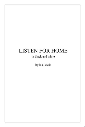 Cover of Listen for Home