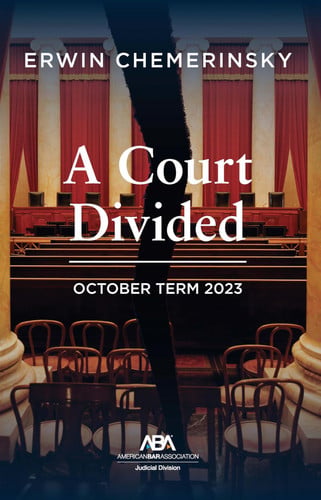 Cover of A Court Divided: October Term 2023