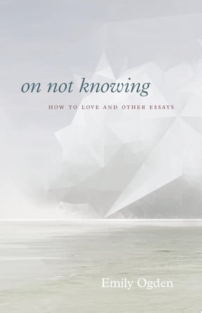 Cover of On Not Knowing: How to Love and Other Essays