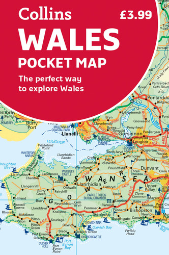 Cover of Wales Pocket Map: The Perfect Way to Explore Wales