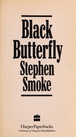 Cover of Black Butterfly