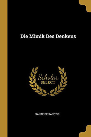 Cover of Die Mimik Des Denkens