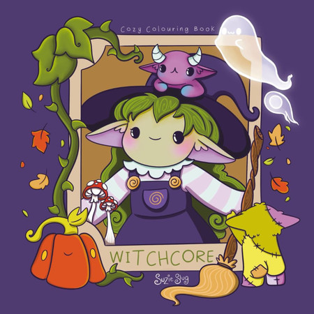 Cover of Witchcore: Cozy Colouring Book (Goblincore by Suzie Slug)