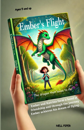 Cover of Ember's Flight: The Dragon That Loves to Fly