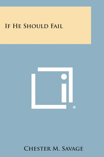 Cover of If He Should Fail