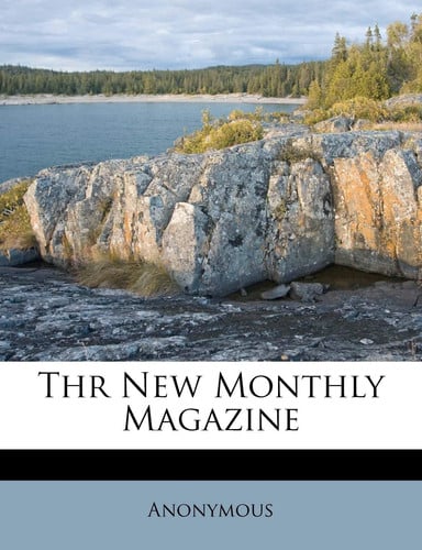 Cover of Thr New Monthly Magazine