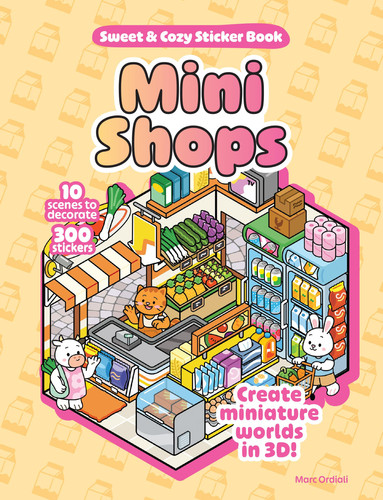 Cover of Mini Shops Sweet & Cozy Sticker Book