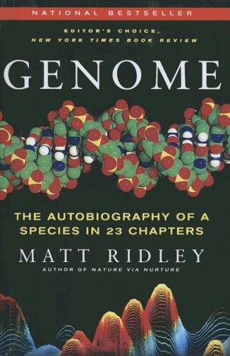 Cover of Genome: The Autobiography of a Species in 23 Chapters