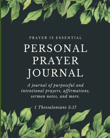 Cover of Prayer Is Essential: Personal Prayer Journal