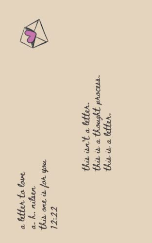 Cover of A Letter to Love