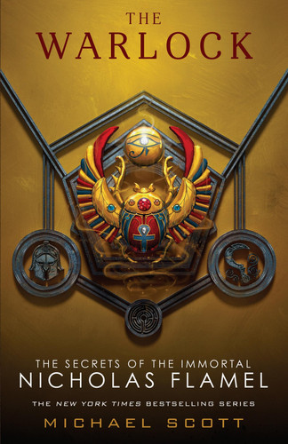 Cover of The Warlock (The Secrets of the Immortal Nicholas Flamel)