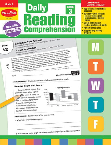 Cover of Daily Reading Comprehension, Grade 3 Teacher Edition