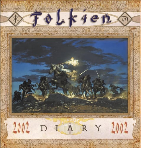 Cover of Tolkien Diary 2002: The Fellowship of the Rings
