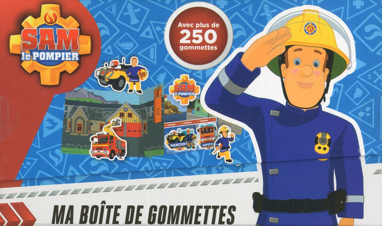 Cover of Sam Le Pompier Ma Boîte De Gommettes