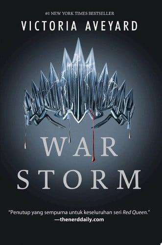 Cover of Red Queen #4 War Storm (Indonesian Edition)