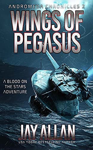 Cover of Wings of Pegasus: A Blood on the Stars Adventure (Andromeda Chronicles, 2)
