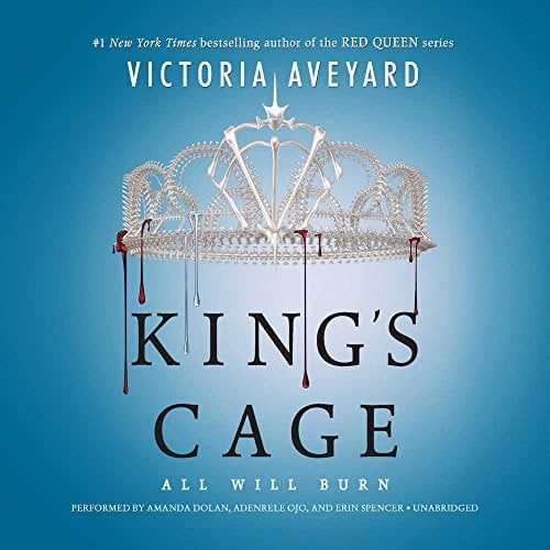 Cover of King's Cage Lib/E (Red Queen)