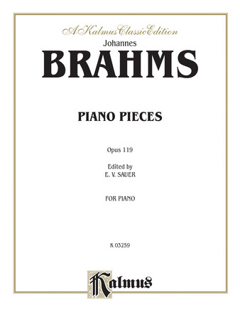 Cover of Brahms Intermessi and Rhap/119