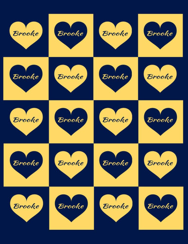 Cover of BROOKE: Beautiful Brooke Present - Perfect Personalized Brooke Gift (Brooke Notebook / Brooke Journal)