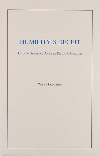 Cover of Humility's Deceit: Calvino Reading Ariosto Reading Calvino