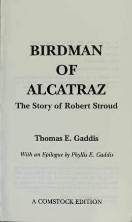 Cover of Birdman of Alcatraz