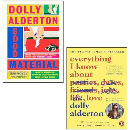 Cover of Dolly Alderton 2 Books Collection Set (Good Material [Hardcover], Everything I Know About Love)