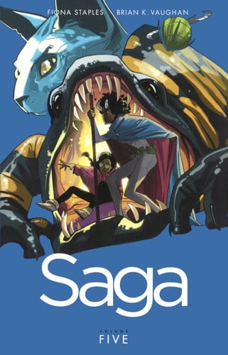 Cover of Saga, Volume 5