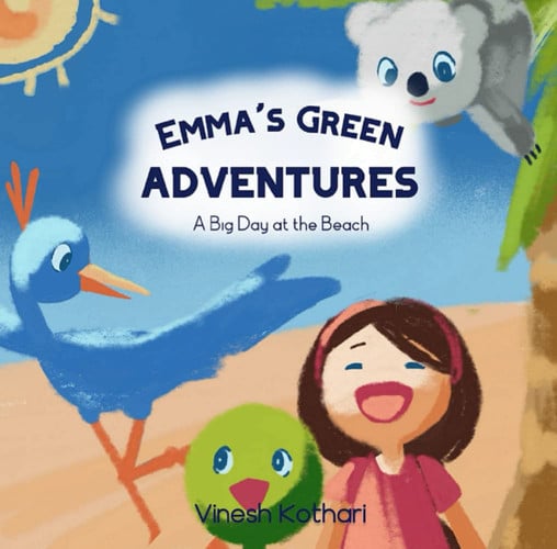 Cover of Emma's Green Adventures: A Big Day At The Beach