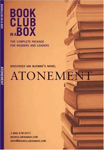 Cover of Atonement - Discusses Ian Mcewan's Novel