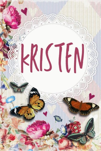 Cover of Kristen: Personalized Name Notebook Kristen| for Women Named Kristen