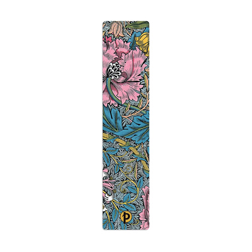 Cover of Paperblanks | Morris Pink Honeysuckle | William Morris | Bookmark