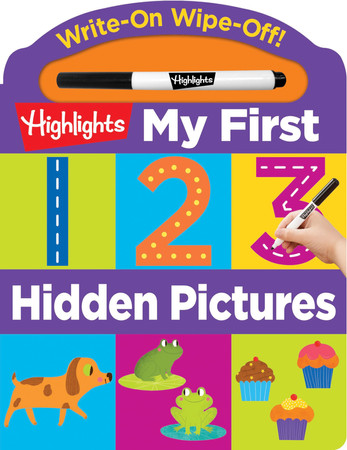 Cover of Write-on Wipe-off: My First 123 Hidden Pictures