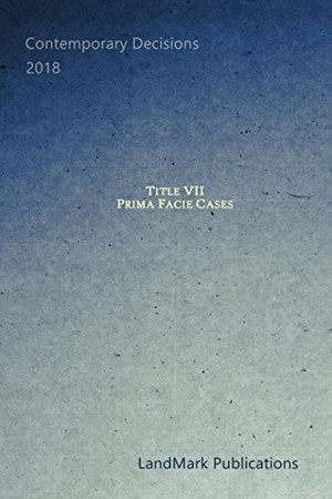 Cover of Title VII Prima Facie Cases