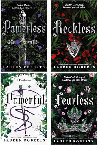 Cover of Lauren Roberts Powerless Series Collection - 4-Book