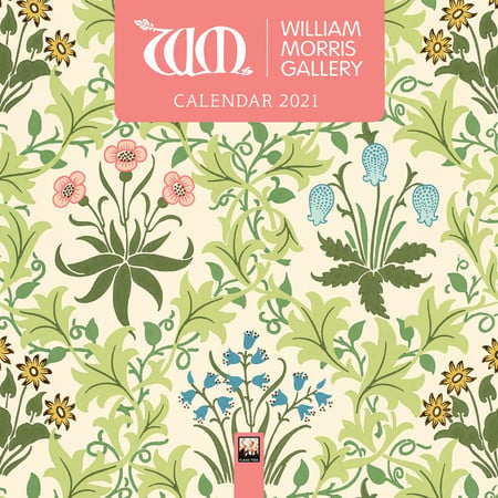 Cover of William Morris Gallery Mini Wall Calendar 2021 (Art Calendar).