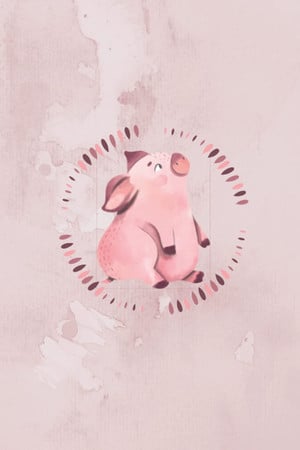 Cover of Piglet: Pink Piglet Journal