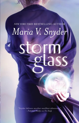Cover of Storm Glass (Glass, #1)