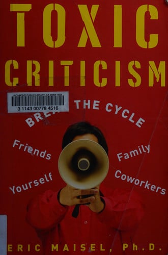 Cover of Toxic Criticism