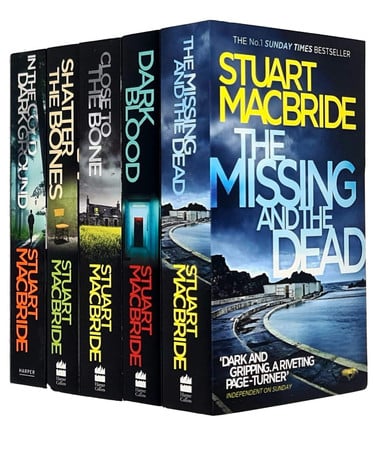 Cover of Stuart Macbride Collection Logan Mcrae Series 2 : (6to10) 5 Books Collection Set (dark Blood, Shatter the Bones, Close to the Bone, the Missing and the Dead, in the Cold Dark Ground)