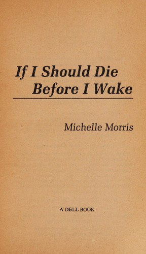Cover of If I Should Die Befo